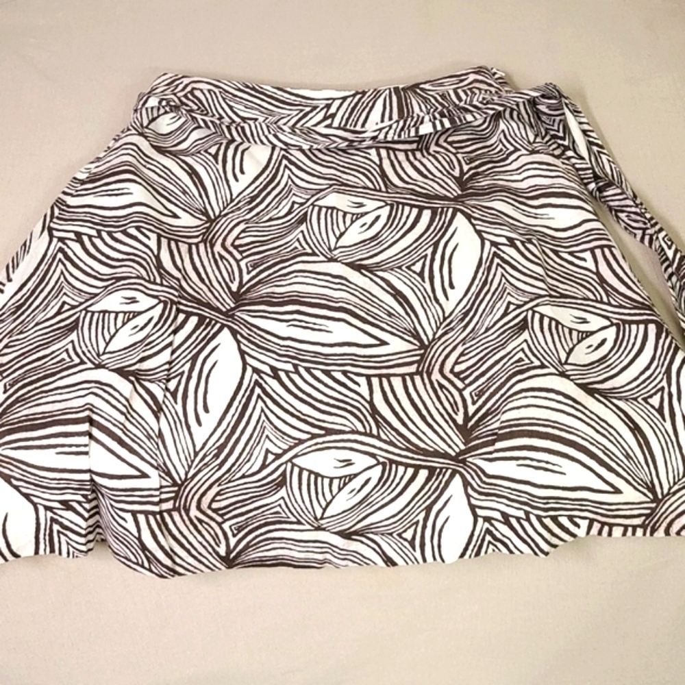 TALBOTS Irish Linen Skirt Size 10 Petite